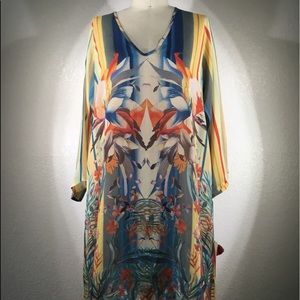 Johnny Was Journey V Neck Top Sz S/M NWT